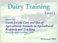 Dairy Training PowerPoint PPT Presentation