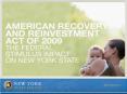 AMERICAN RECOVERY AND REINVESTMENT ACT OF 2009 PowerPoint PPT Presentation