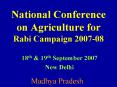 National Conference on Agriculture for Rabi Campaign 2007-08 PowerPoint PPT Presentation
