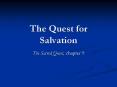 The Quest for Salvation PowerPoint PPT Presentation