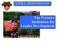 The Premier Institution for Leader Development