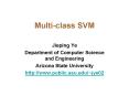 Multiclass SVM PowerPoint PPT Presentation