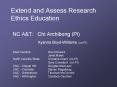 Extend and Assess Research Ethics Education NC A PowerPoint PPT Presentation