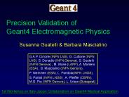 Seminario Geant4 INFN