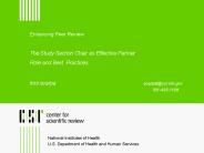 Enhancing Peer Review