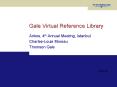 Gale Virtual Reference Library PowerPoint PPT Presentation