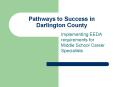 Pathways to Success in Darlington County PowerPoint PPT Presentation