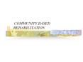 COMMUNITY BASED REHABILITATION PowerPoint PPT Presentation