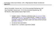 Dennis McLaughlin, Parsons Lab', Civil