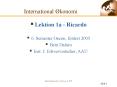 International konomi PowerPoint PPT Presentation