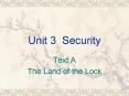 Unit 3 Security PowerPoint PPT Presentation