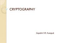 CRYPTOGRAPHY