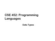 CSE%20452:%20Programming%20Languages