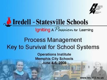Process Management Key to Survival for School Systems