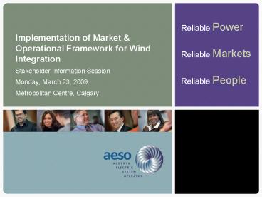 Implementation of Market