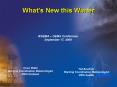 Whats New this Winter PowerPoint PPT Presentation