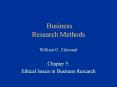 Business Research Methods William G. Zikmund PowerPoint PPT Presentation