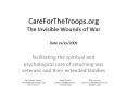 CareForTheTroops'org The Invisible Wounds of War Date xxxx2009 PowerPoint PPT Presentation