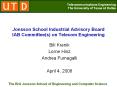 Jonsson School Industrial Advisory Board IAB Committee(s) on Telecom Engineering PowerPoint PPT Presentation