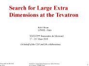 Calibration and Databases