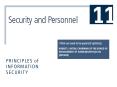 When implementing information security, there are many human resource issues that must be addressed PowerPoint PPT Presentation