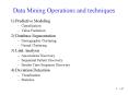 Data Mining Operations and techniques PowerPoint PPT Presentation