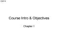 Course Intro PowerPoint PPT Presentation