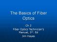 The Basics of Fiber Optics PowerPoint PPT Presentation