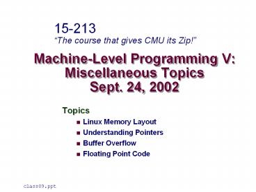 presentation player overlay