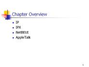 Chapter Overview