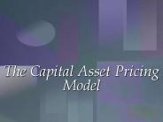 The Capital Asset Pricing Model