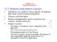 12'1 Patterns and pattern classes PowerPoint PPT Presentation