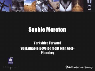 Sophie Moreton