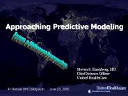 Approaching Predictive Modeling