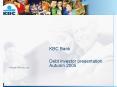 KBC Bank PowerPoint PPT Presentation