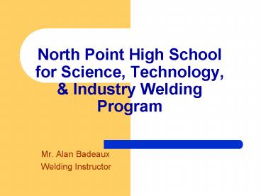 North Point High School for Science, Technology,