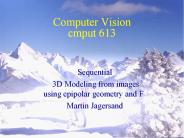 Computer Vision cmput 613