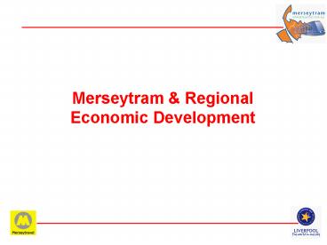 Merseytram presentation | free to view