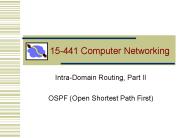 15-441 Computer Networking