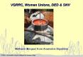 VGRRC, Women Unions, DED PowerPoint PPT Presentation