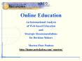 Online Education PowerPoint PPT Presentation