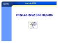 InterLab 2002 Site Reports PowerPoint PPT Presentation