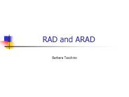 RAD and ARAD