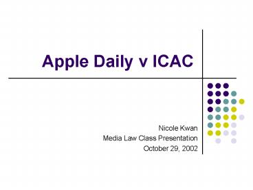 Apple Daily v ICAC