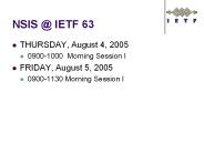 NSIS%20@%20IETF%2063