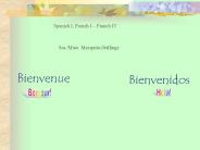 Bienvenue