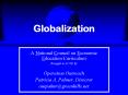 Globalization PowerPoint PPT Presentation