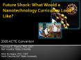Future Shock: What Would a Nanotechnology Curriculum Look Like PowerPoint PPT Presentation