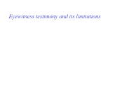 Eyewitness%20testimony%20and%20its%20limitations