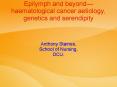 Epilymph and beyondhaematological cancer aetiology, genetics and serendipity PowerPoint PPT Presentation